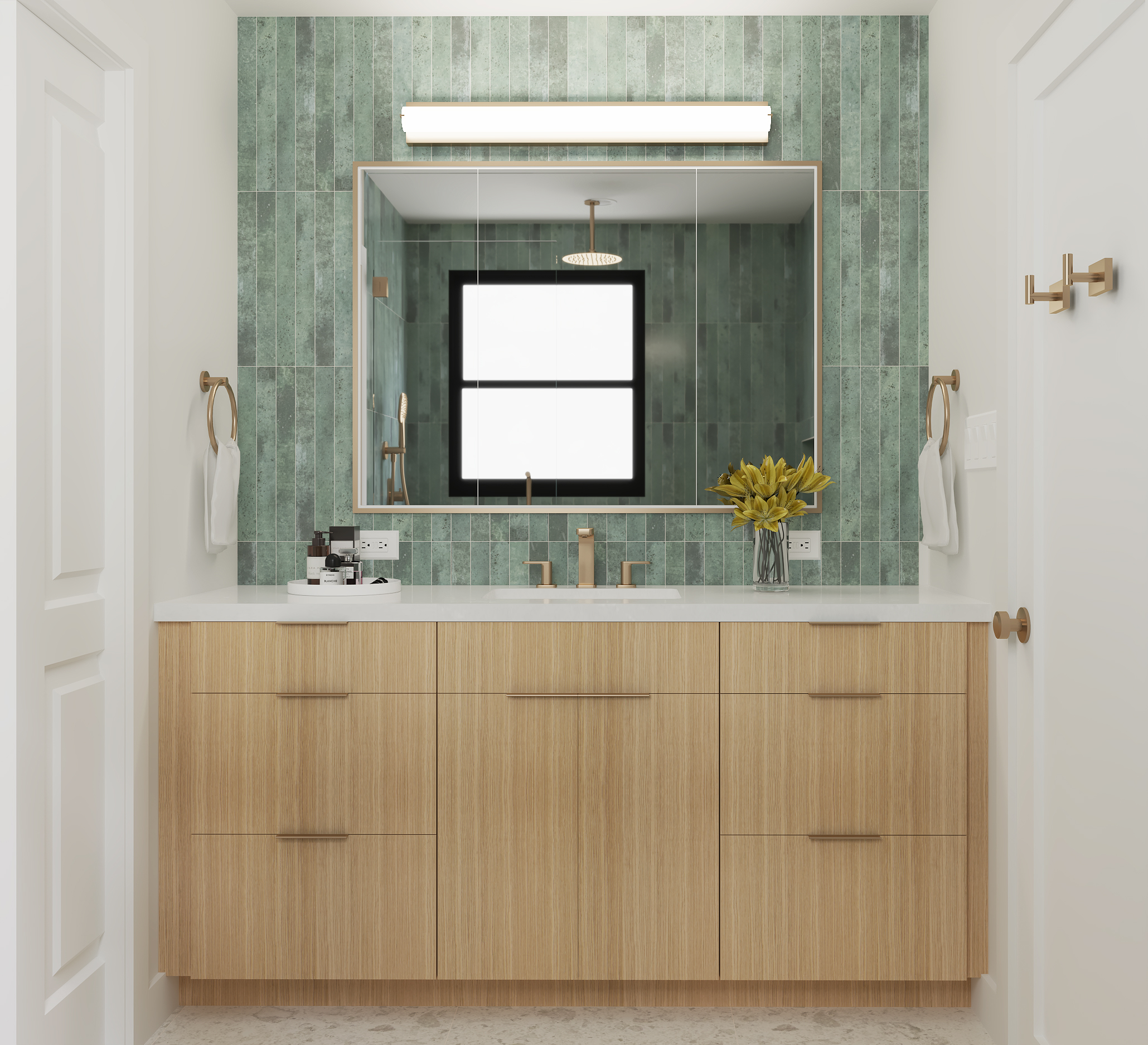 Modern bathroom